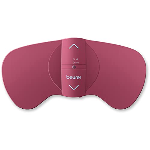 Beurer EM50 TENS Unit and Heating Pad - Portable Period Cramps Pain Relief, Rechargeable, Auto Shut-Off, 15 TENS Levels, Fast Heating, for Drug-Free Menstrual or Lower Back Pain Relief - Image 1