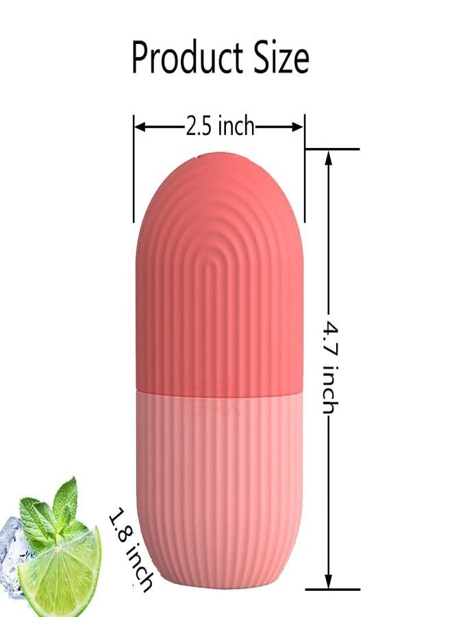 Getmecraft Ice Roller for Face and Eye, Silicone Ice Mold for Face,Facial Ice Roller Skin Care Tool for Eye Puffiness Relief & Remove Fine Lines & Reduce Acne Beauty Gift for Women - Image 2