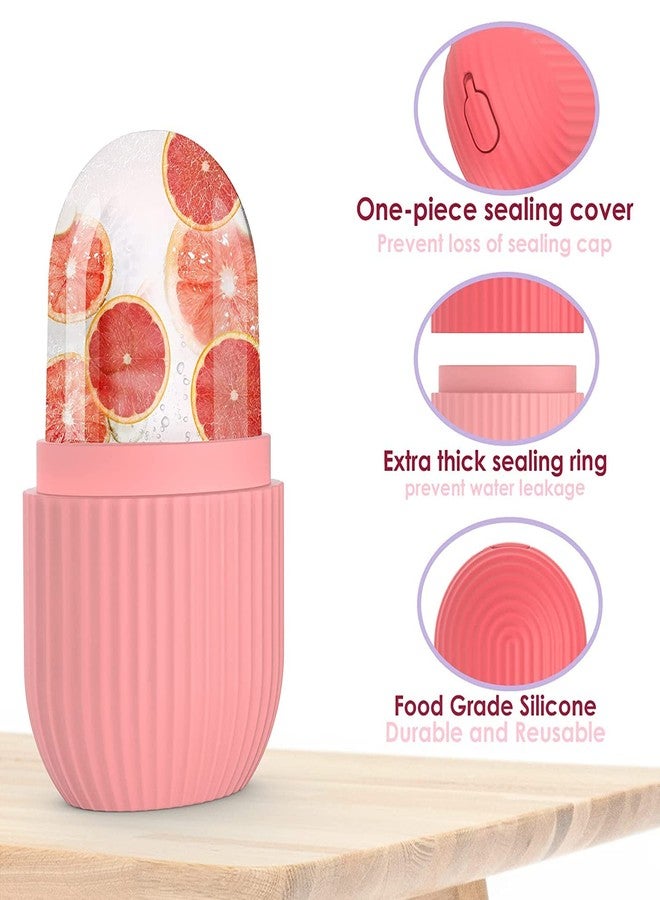 Getmecraft Ice Roller for Face and Eye, Silicone Ice Mold for Face,Facial Ice Roller Skin Care Tool for Eye Puffiness Relief & Remove Fine Lines & Reduce Acne Beauty Gift for Women - Image 3