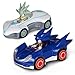 NKOK Sonic The Hedgehog Silver Sonic PullBack Racers 2Pack - Image 3