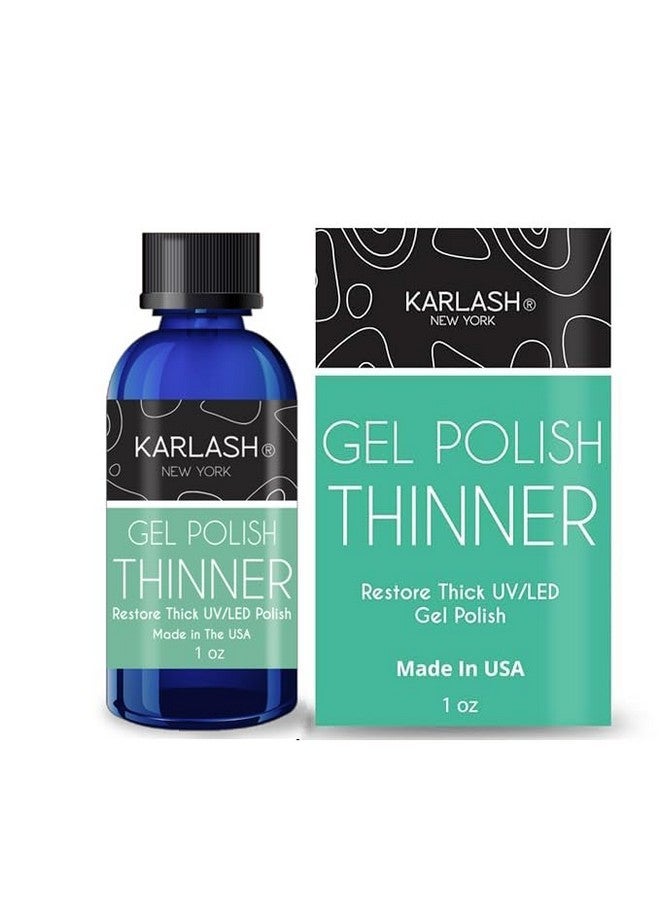 Karlash Gel Polish Thinner - Gel Polish Revival - Thinner For Gel Polish Soak Off + Uv Led Nail - 1 Oz - Image 1