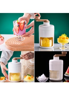 KERFORA KERFORA Portable Shaved Ice and Snow Cone Machine Ice Crusher with Ice Cube Trays BPAFree  - Image 5