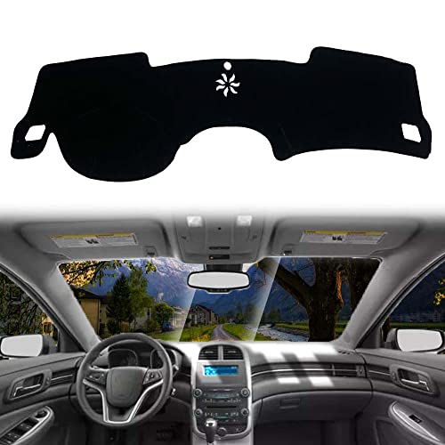 Tcxdioo Car Dashboard Dash Board Cover Mat Carpet Compatible for Chevrolet Malibu 8th 2013 2014 2015 Left Hand Drive… - Image 1