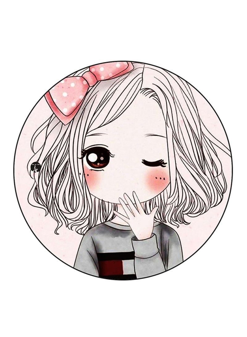 RKN A Girl Printed Fridge Magnet Multicolour - Image 1