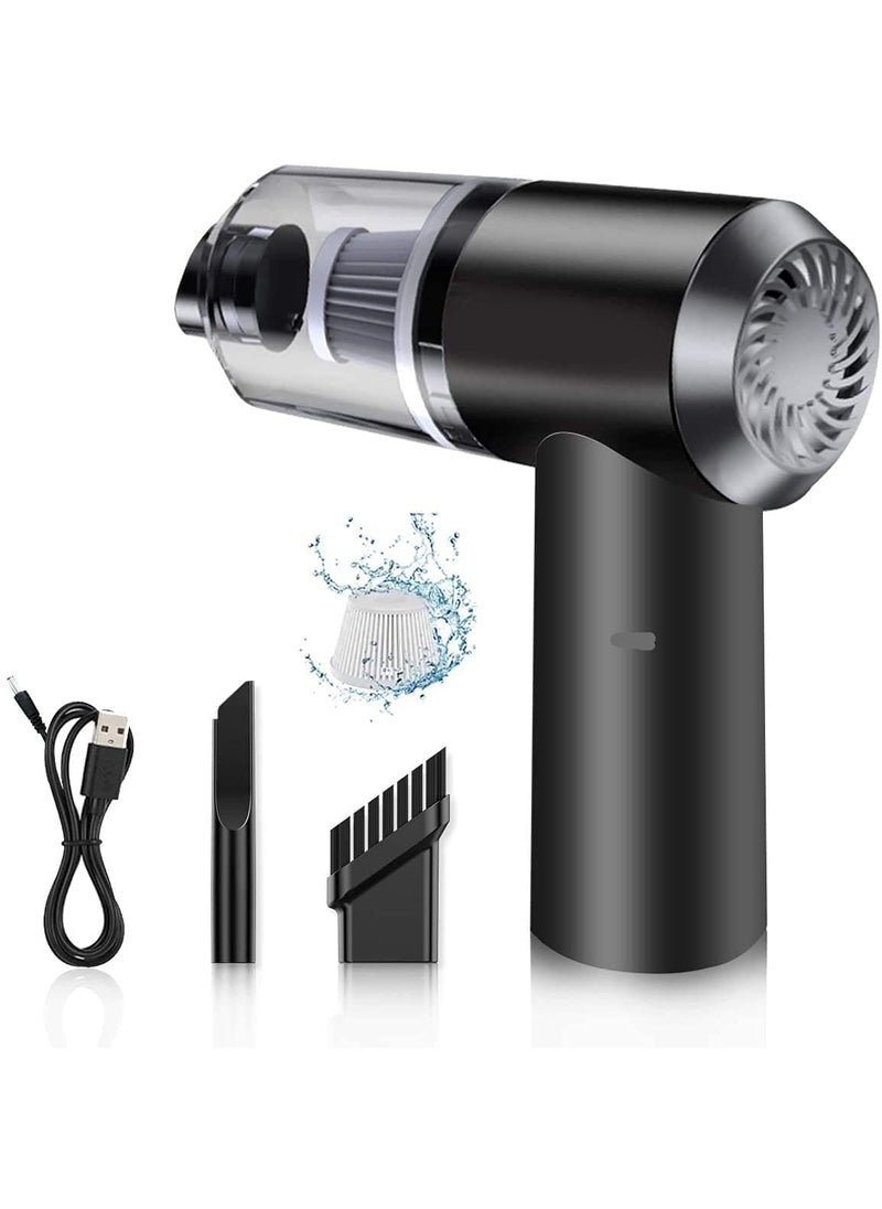svk dream SVK DREAM 2 in 1 Vacuum Cleaner Dust CollectionLighting Car Vacuum Cleaner 120W HeavyPower Handheld Wireless Vacuum Cleaner Pack of 1  - Image 1