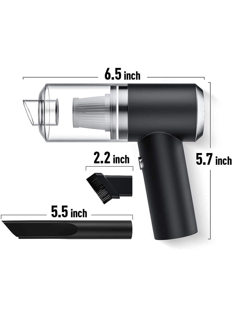 svk dream SVK DREAM 2 in 1 Vacuum Cleaner Dust CollectionLighting Car Vacuum Cleaner 120W HeavyPower Handheld Wireless Vacuum Cleaner Pack of 1  - Image 5
