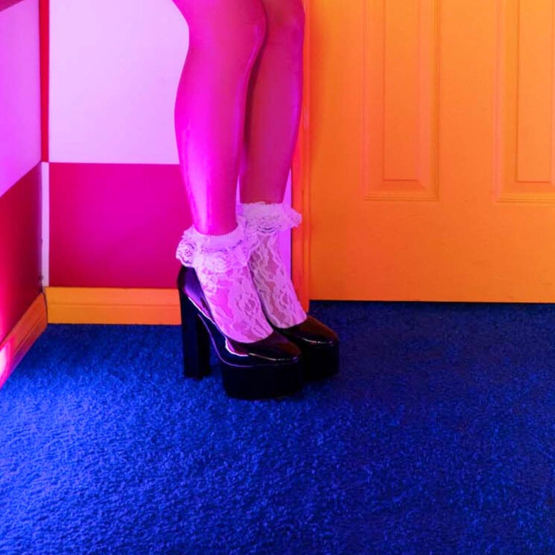 Leg Avenue LegAvenue-Women's Ruffle Cup Lace Anklet Socks, White, One Size - Image 4