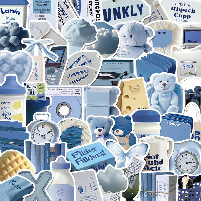 Premium Doodle Stickers 50-373pcs Waterproof PMS013 50 sheets/bag 