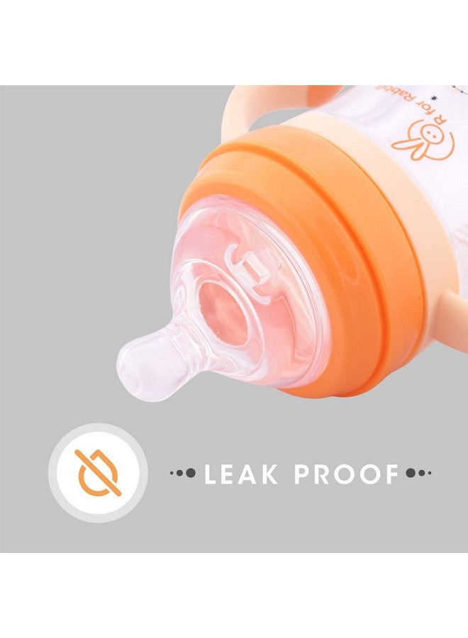 أر فور رابيت زجاجة شرب سنوزي بيبي سباوت بسعة 240 مل مع فوهة سيليكون ناعمة للأطفال | للأطفال من عمر 6 أشهر فما فوق - Image 5