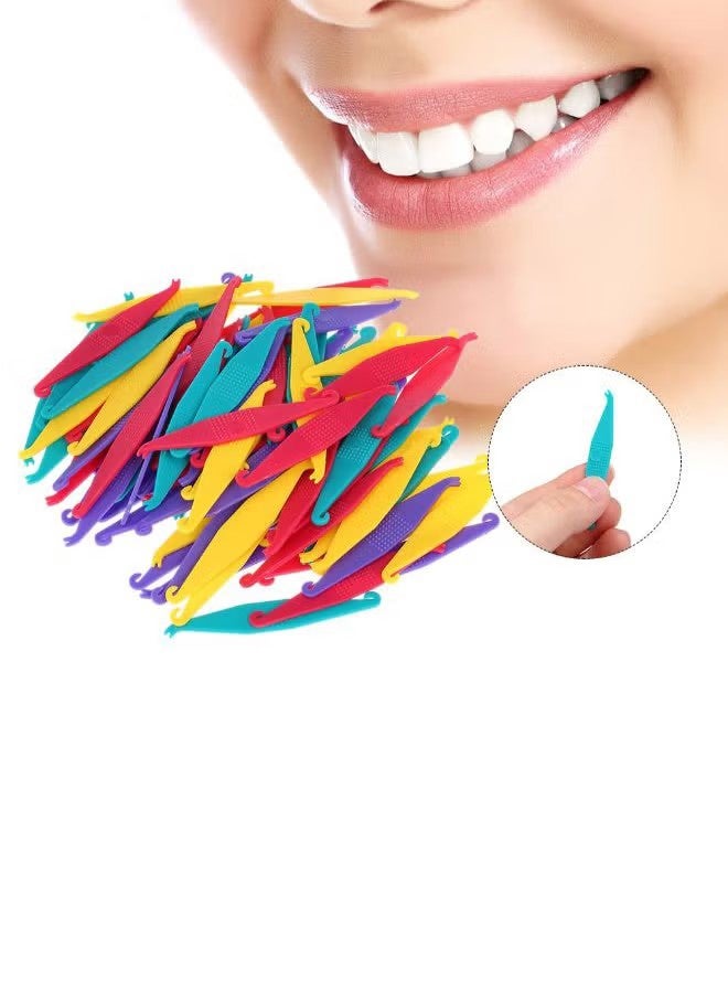 واي جيه موضع مطاط تقويم الأسنان متعدد الألوان 100 قطعة 0.045 كجم - Image 5