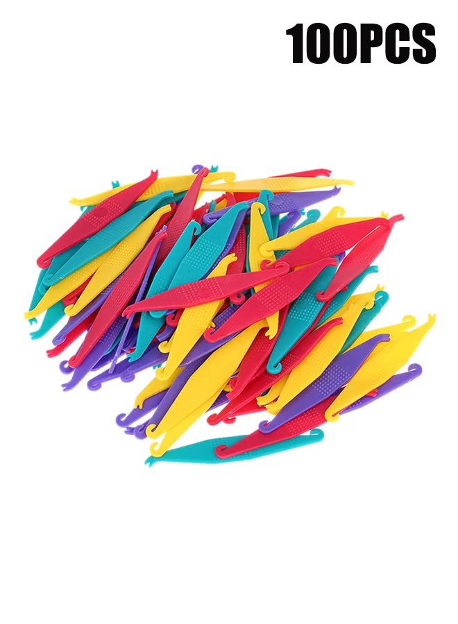 واي جيه موضع مطاط تقويم الأسنان متعدد الألوان 100 قطعة 0.045 كجم - Image 1