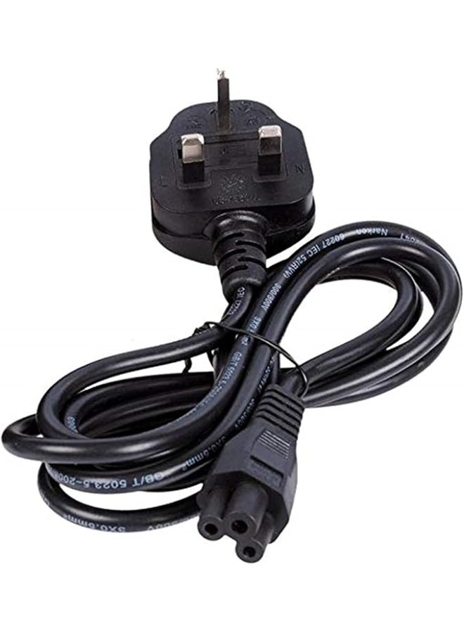Terabyte 3 Pin UK Power Cord Main Lead Plug Cable black - Image 2