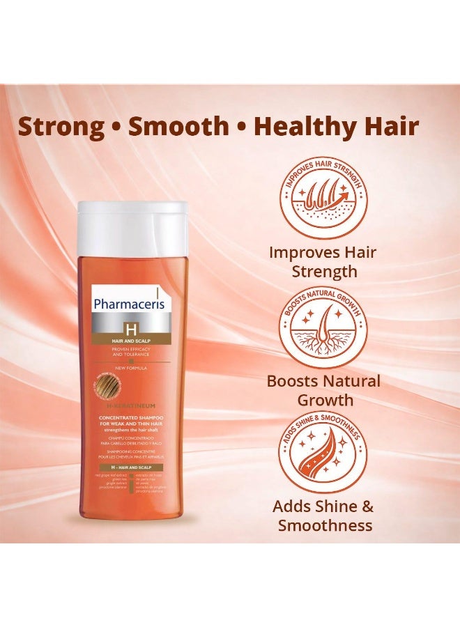 Pharmaceris Strengthening Shampoo For Weak Hair - 250 ml - Image 3