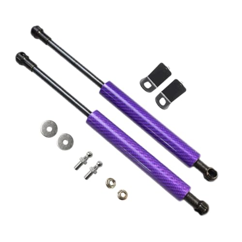 TSUBASA Lift Supports for Mercedes-Benz Sprinter 907 910 VS30 2018-2024 Front Bonnet Hood Modify Gas Struts Shock Dampers Spring Rod 2PCS (Purple Carbon Fiber) - Image 1