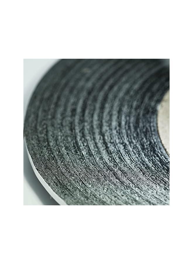 Eco-Fused Adhesive Sticker Tape for Use in Cell Phone Repair - 2mm Tape - Also Including 1 Pair of Tweezers/Eco-Fused Microfiber Cleaning Cloth (Black) - Image 5