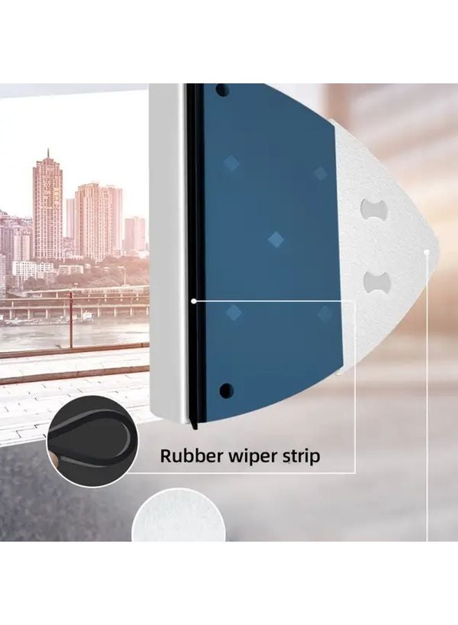 Double Sided Glass Cleaner 3 8mm Scraper With Anti Fall Safety Rope - Image 5