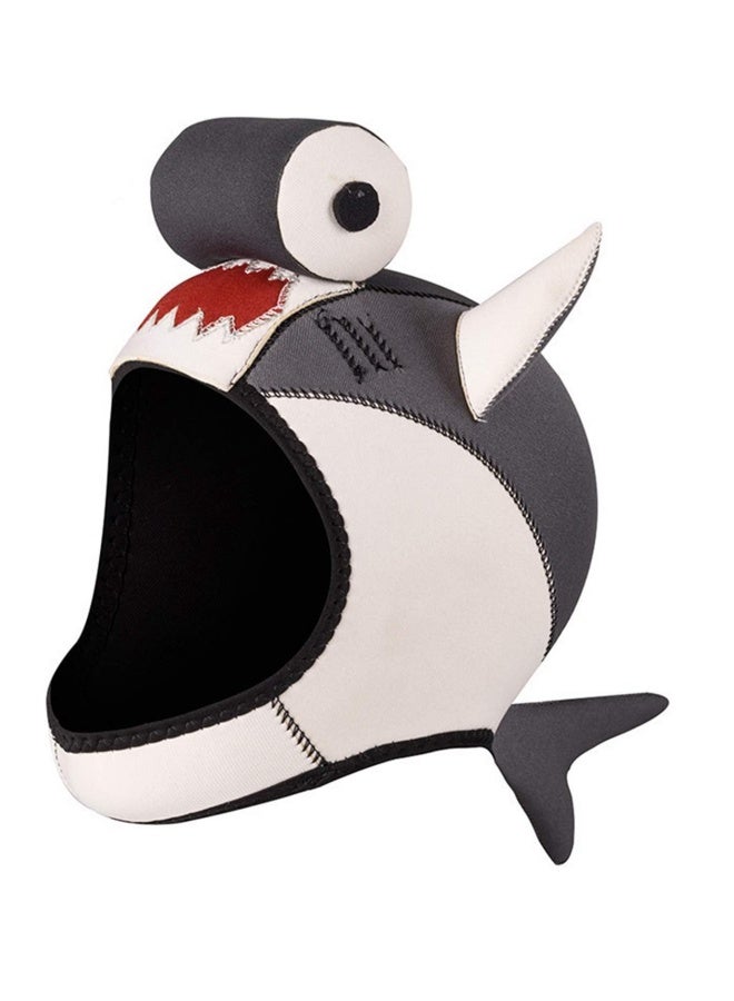 Generic Specially supply 3mm neoprene diving cartoon hood diving cap winter swimming cap - Image 1