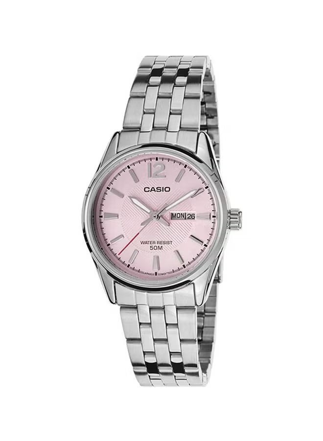 CASIO Women's Water Resistant Stainless Steel Analog Watch LTP-1335D-5AVDF - Image 1