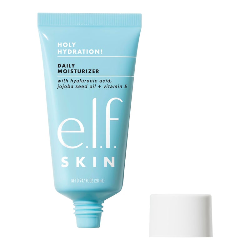 elf e.l.f. SKIN Holy Hydration! Moisturizer Mini, Ultra-Hydrating Formula, Infused with Aloe, Jojoba Oil & Shea Butter, Vegan & Cruelty-Free - Image 1