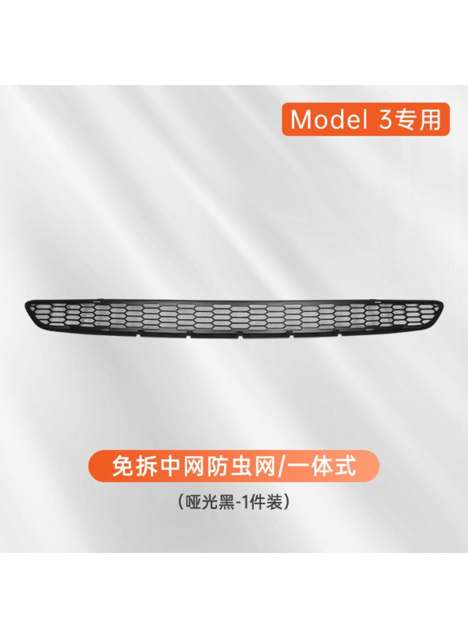 Suitable For Tesla Model 3 Insect Net Air Inlet Protective Cover Split Modification Supplies