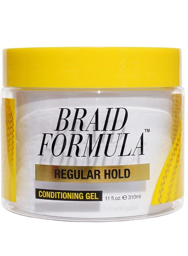 EBIN NEW YORK Braid Formula Conditioning Gel Regular Hold 310ml