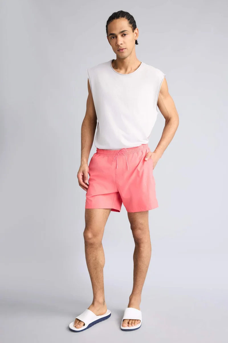 Printed Short Swim Shorts