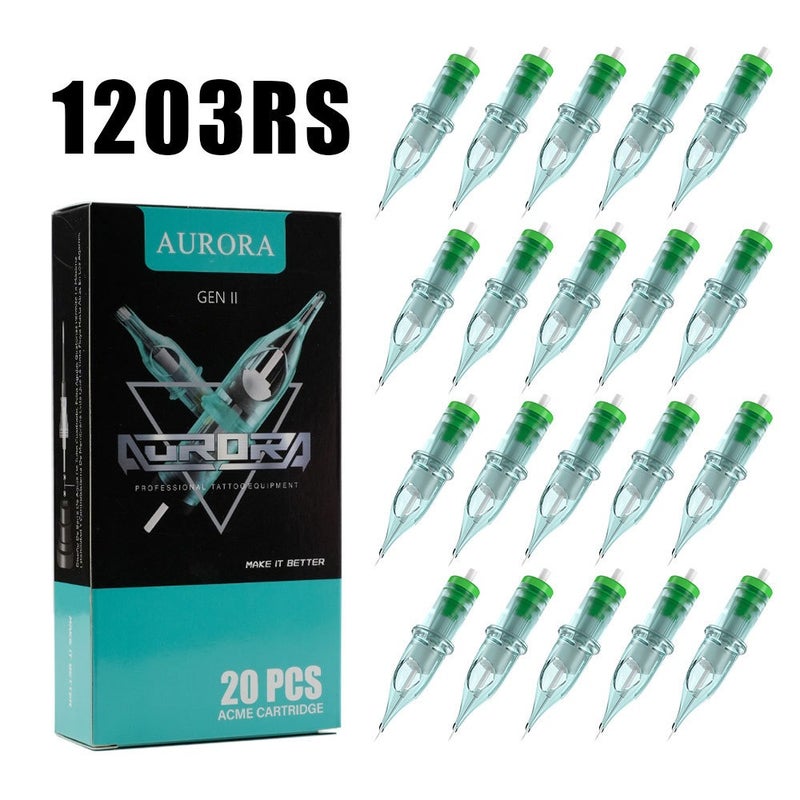 Long Yi Ren Disposable Round Shader Needles Aurora II Integrated Tattoo Needle