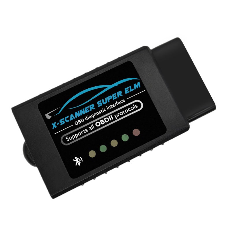AMHTDOL Obd2 Bluetooth ELM327 v14 Scanner with PIC18F25K80 Original Chip Car Code Reader Compatible for 1996 Vehicles Works with Many ELM327 App in AndroidWindows and Symbian SystemNOT iOS