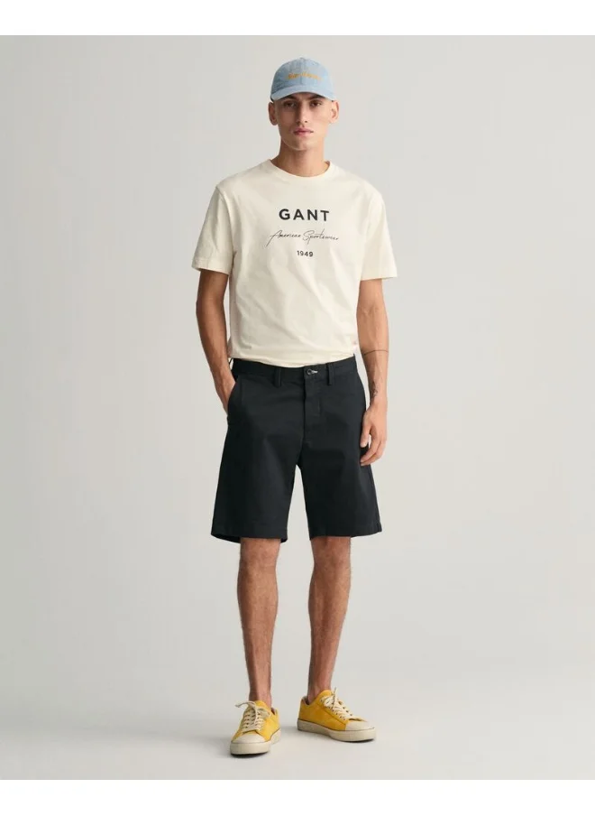 غانت Gant Slim Fit Twill Shorts