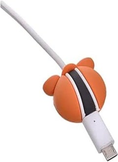 Generic Silicon Cable Protector Cat Design For Your Charging Cord - Multi Color