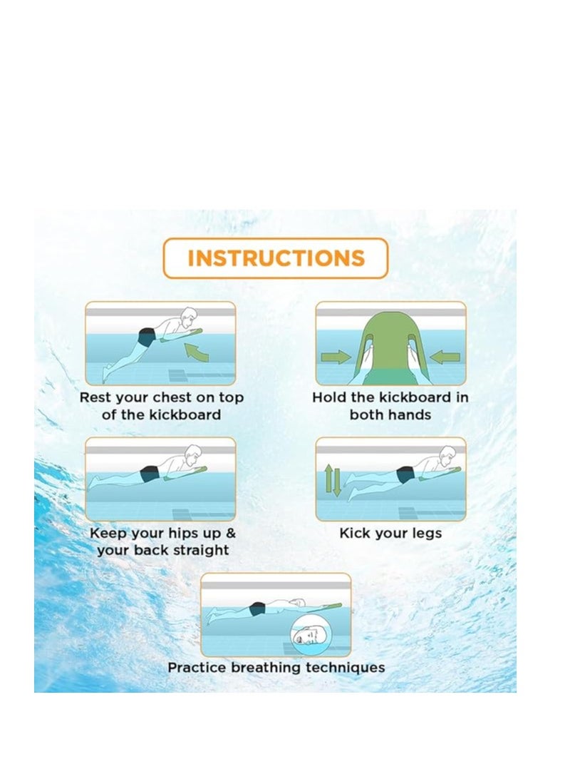 ENDLESS  Swimming Kickboard With Comfortable Design | Material : EVA |  For Beginners Swimming Training Floaters | For Kids and Adults Floating Pads - Image 5