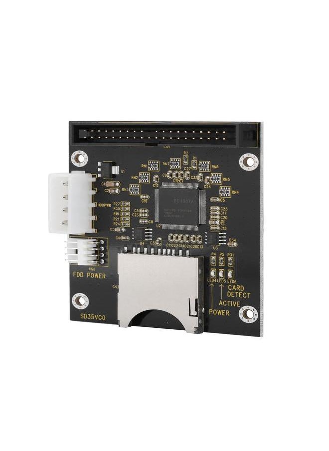 Thoraya SD Memory Card To 3.5" 40Pin Male IDE Hard Disk Drive Adapter Secure Digital Converter  - Image 1