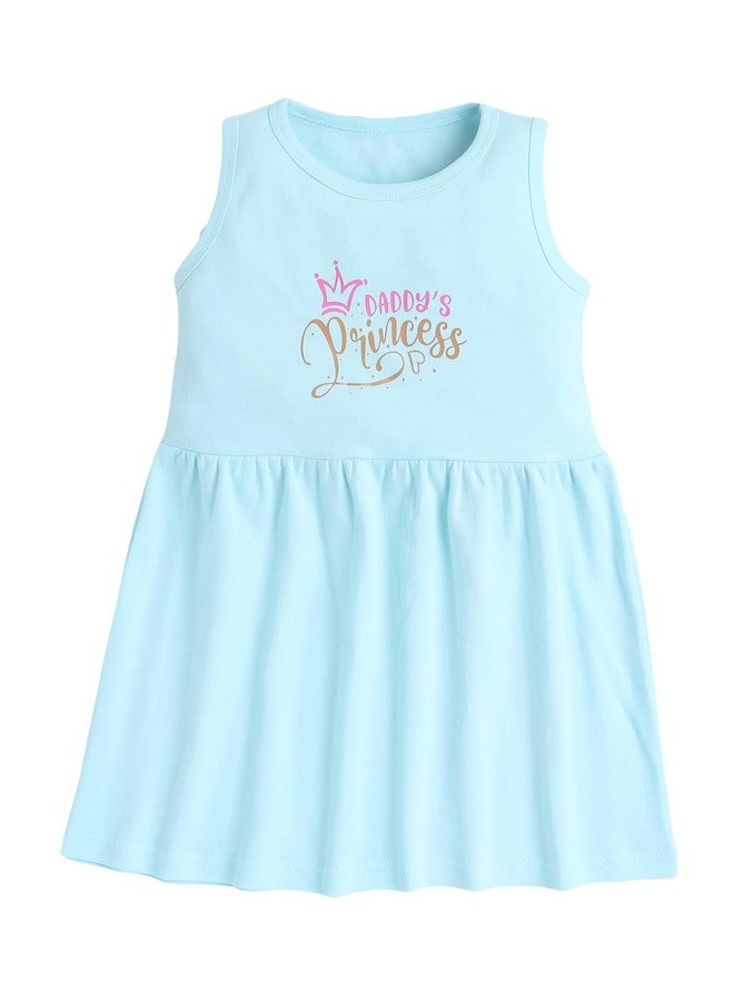 EIO Baby Girl Mini Cotton Frock Dress Combo Pack, Multicolour, 3-4 Years - Image 3