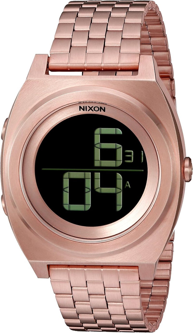 Nixon Men's 'Time Teller Digi' Quartz Stainless Steel Watch, Color:Gold-Toned (Model: A948-897-00) - Image 1