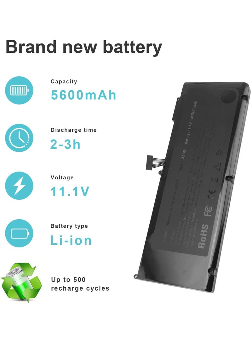 Replacement Laptop Battery Compatible with 15-Inch Laptop, Rechargeable Lithium-Ion Battery, Reliable Power for Everyday Performance - Image 2