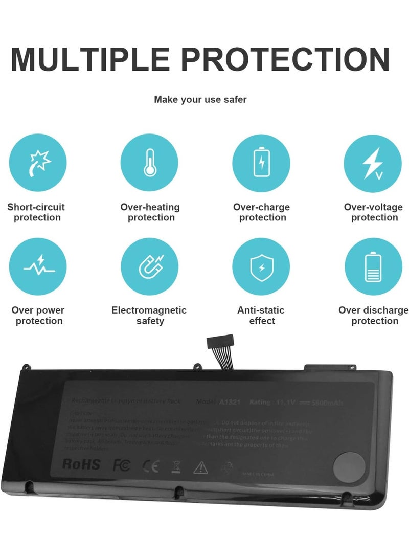 Replacement Laptop Battery Compatible with 15-Inch Laptop, Rechargeable Lithium-Ion Battery, Reliable Power for Everyday Performance - Image 3