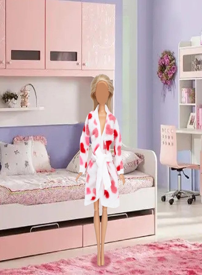 SOTOGO 11 Pieces Doll Clothes and Accessories for 11.5 Inch Dolls Good Sleeping Playset Include 6 Sets Handmade Doll Pajamas Suit, Sleeping Bag and 4 Pieces Dolls Eye Masks - Image 3