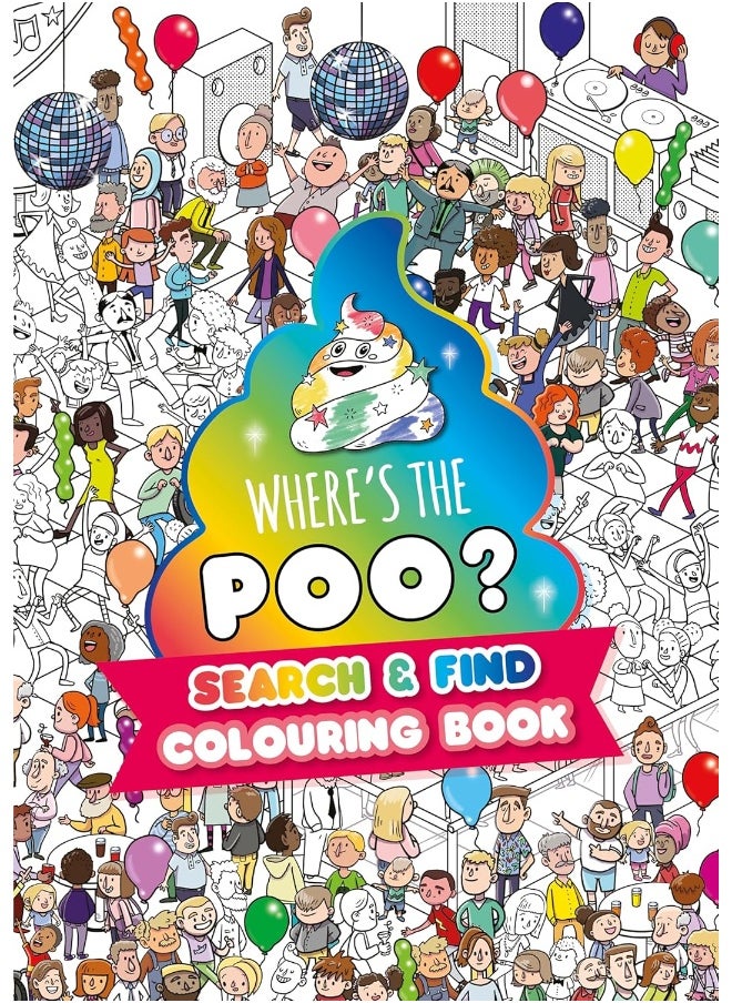 null - Where's the Poo? A search and find colouring book - Image 1