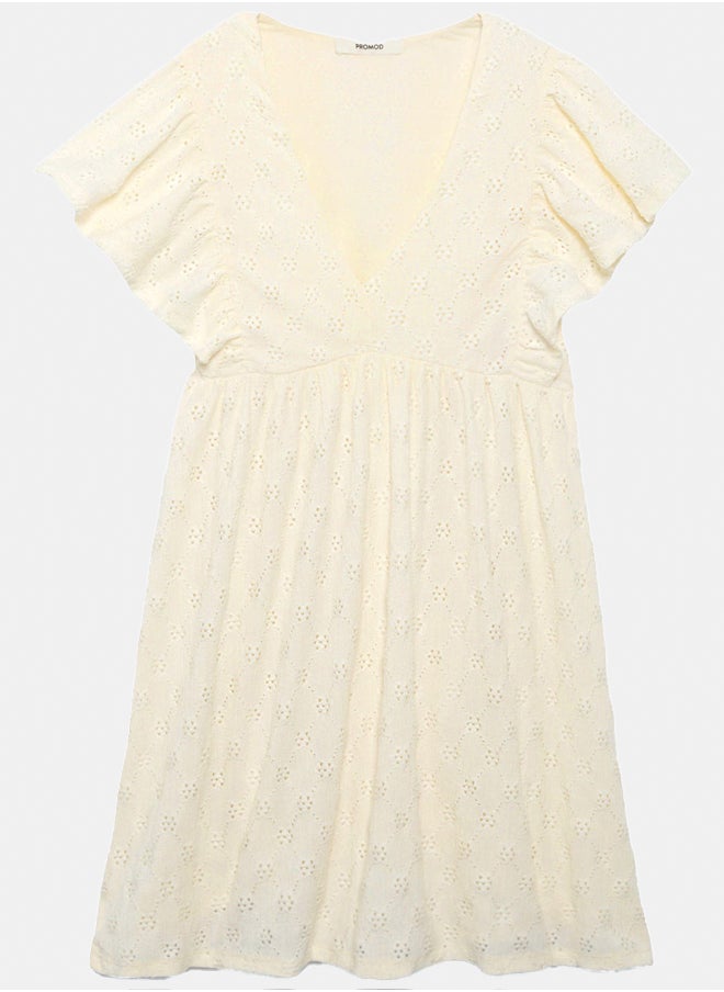 promod - Short babydoll dress - Image 1