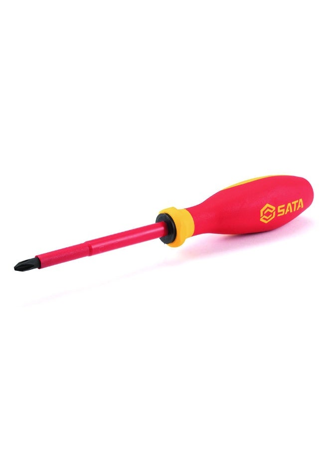SATA GL61211 G-Series Phillips 0 x 60mm VDE Insulated Screwdriver - Image 1