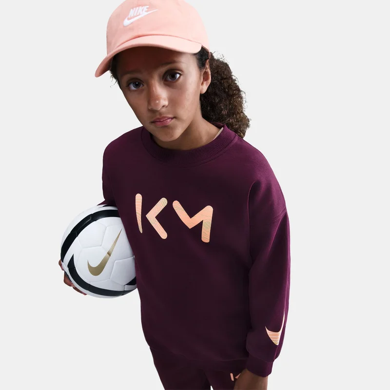 Nike Kids' Kylian Mbappe Sportswear Club Fleece Sweatshirt