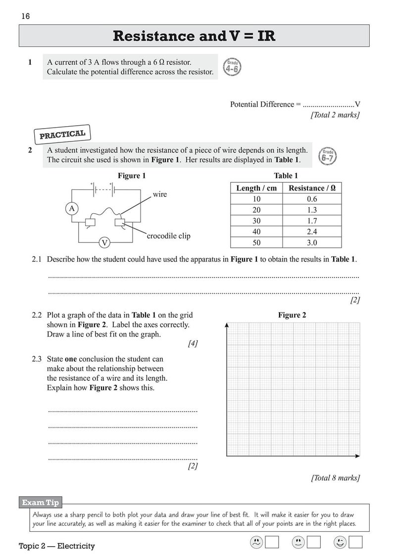New Gcse Physics Aqa Exam Practice Workbook Higher Includes Answers - Image 5