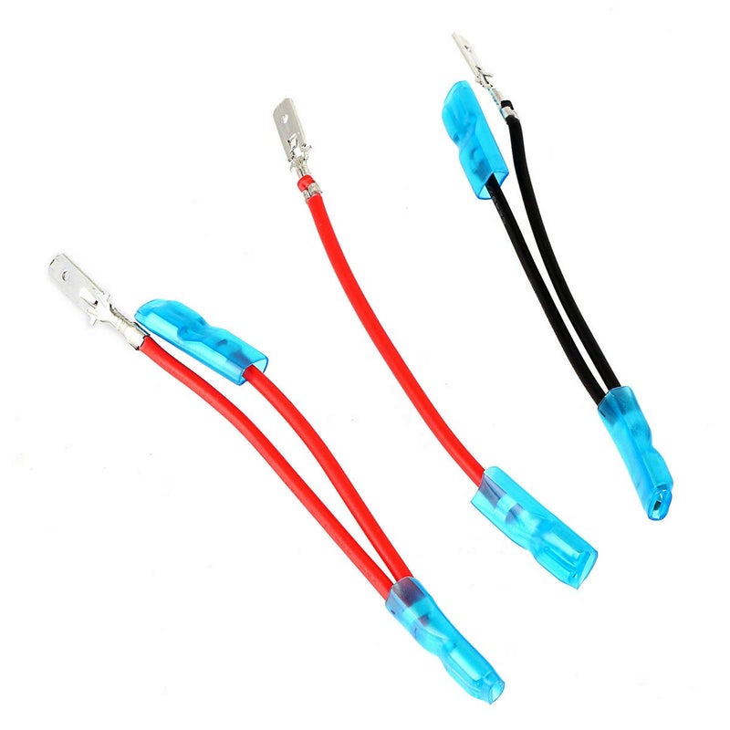 FXC Rocker Switch Jumper Wires Set with Male and Female Terminal for On/Off Rocker Switch Wiring 5 pin (5 Sets) - Image 3