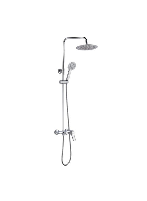 Milano Mita Rain Shower Mixer W/Shower Set Chrome Made In China