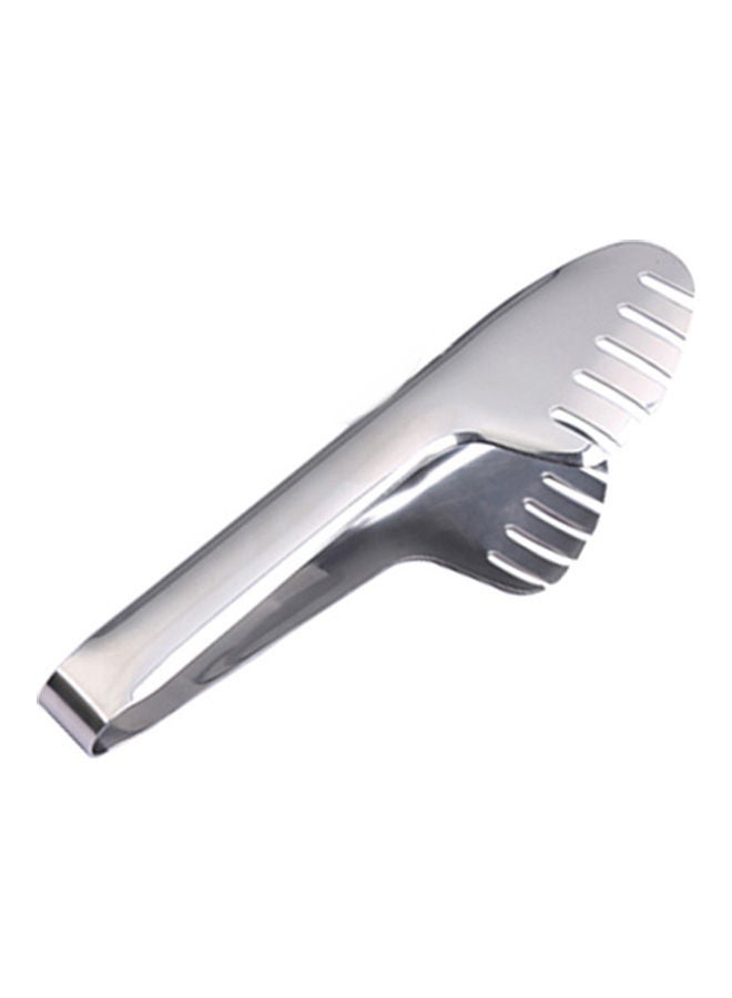 NIBEMINENT Heat-Resistant Stainless Steel Food Clip Silver