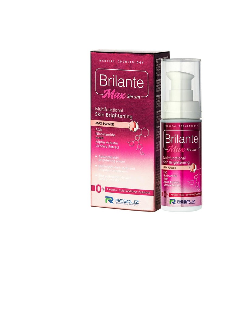 Regaliz Brilante Max Serum | Multifunctional Skin Brightening & Radiance Booster | Targets Dark Spots, Uneven Skin Tone, and Dullness | 30 ml (Pack of 2) - Image 2