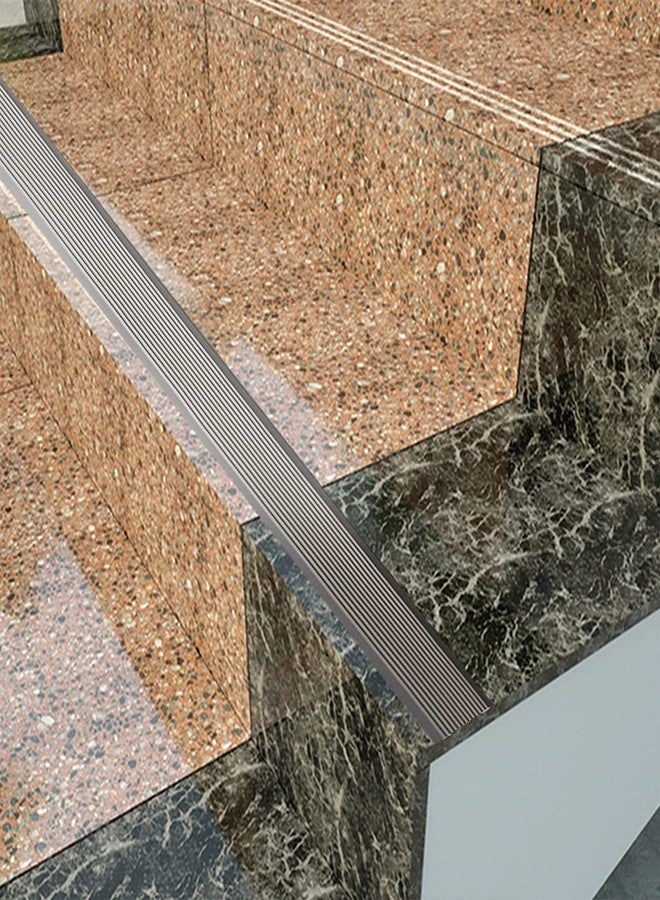 zarini واقي درجات زاريني متعدد الألوان بطول متر واحد على شكل حرف L - واقي زوايا مطاطي ذاتي اللصق لسلامة الأطفال (6 سم) - Image 5