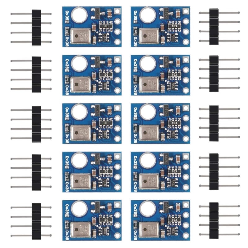 UMLIFE 10PCS AHT10 High Precision Digital Temperature and Humidity Sensor Measurement Module I2C Communication Replace DHT11 SHT20 AM2302 - Image 1
