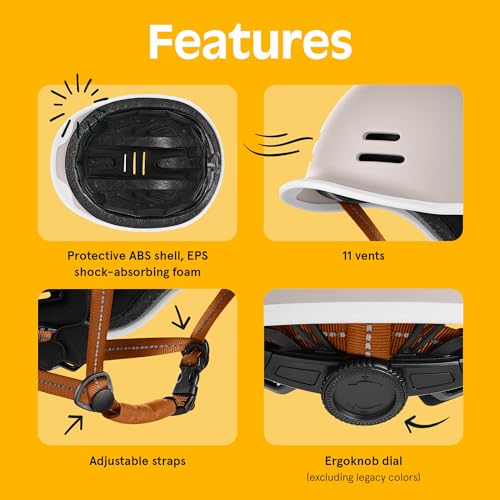 Retrospec Remi Adult Bike Helmet for Men & Women - Bicycle Helmet for Commuting, Road Biking, Skating with Adjustable Ergo Knob Dial, Medium 57-59cm - Image 4