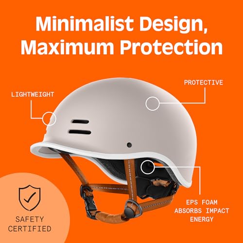 Retrospec Remi Adult Bike Helmet for Men & Women - Bicycle Helmet for Commuting, Road Biking, Skating with Adjustable Ergo Knob Dial, Medium 57-59cm - Image 5